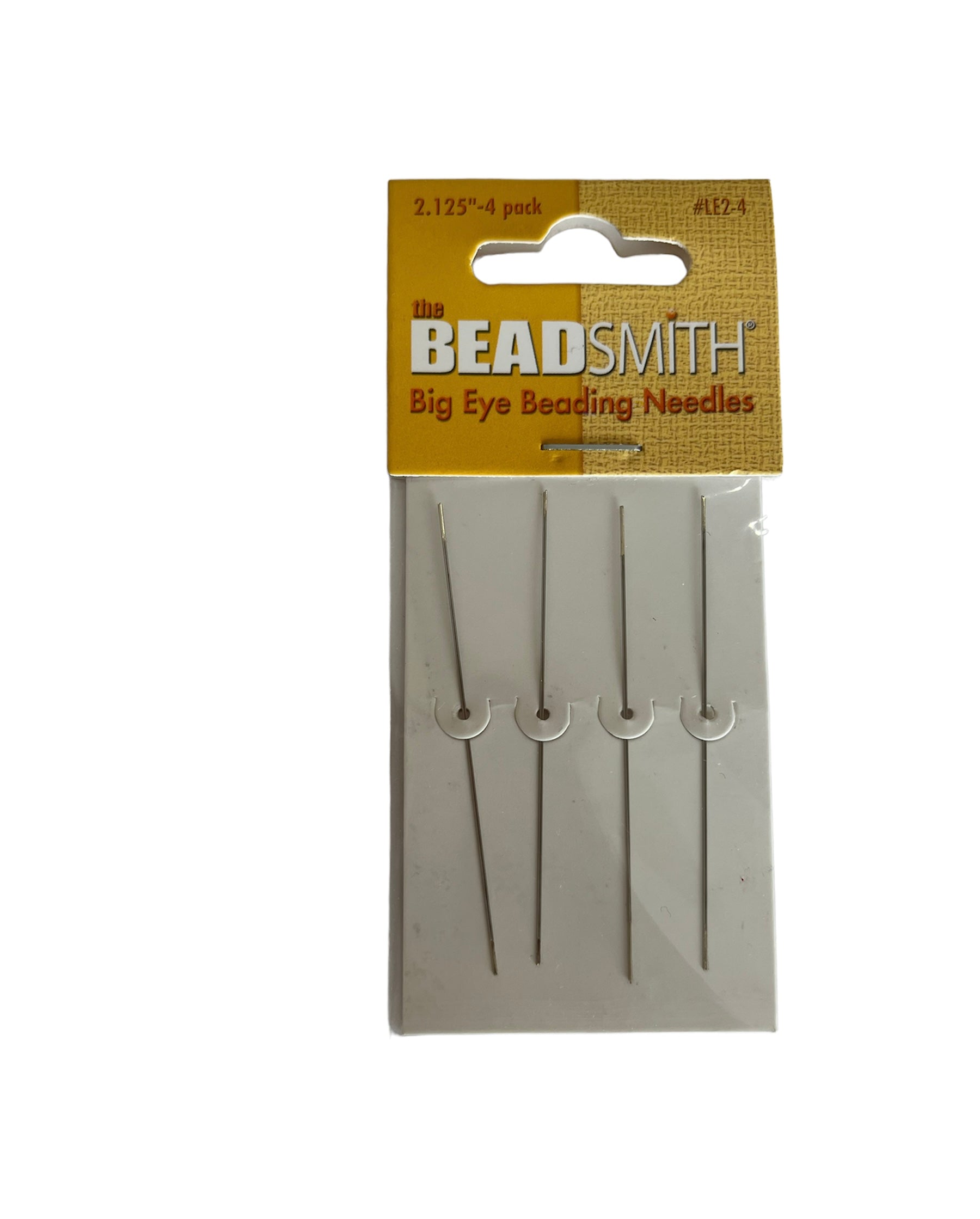 Beading Needles with Fishing Wire, Selizo 6pcs Big Eye Beading