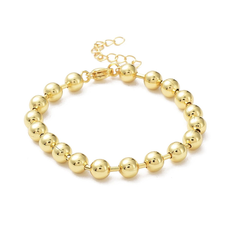 18K Gold Plated Ball Chain Bracelet