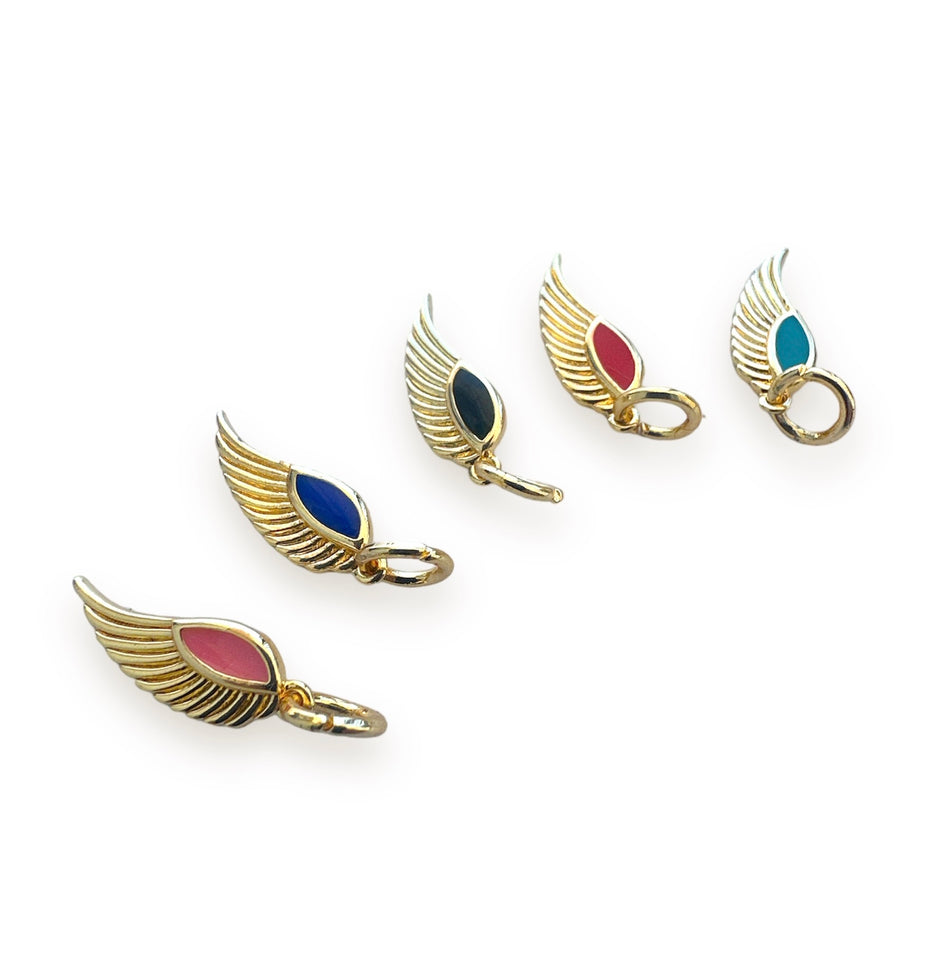 Gold-Filled Wing Charm, 1pc