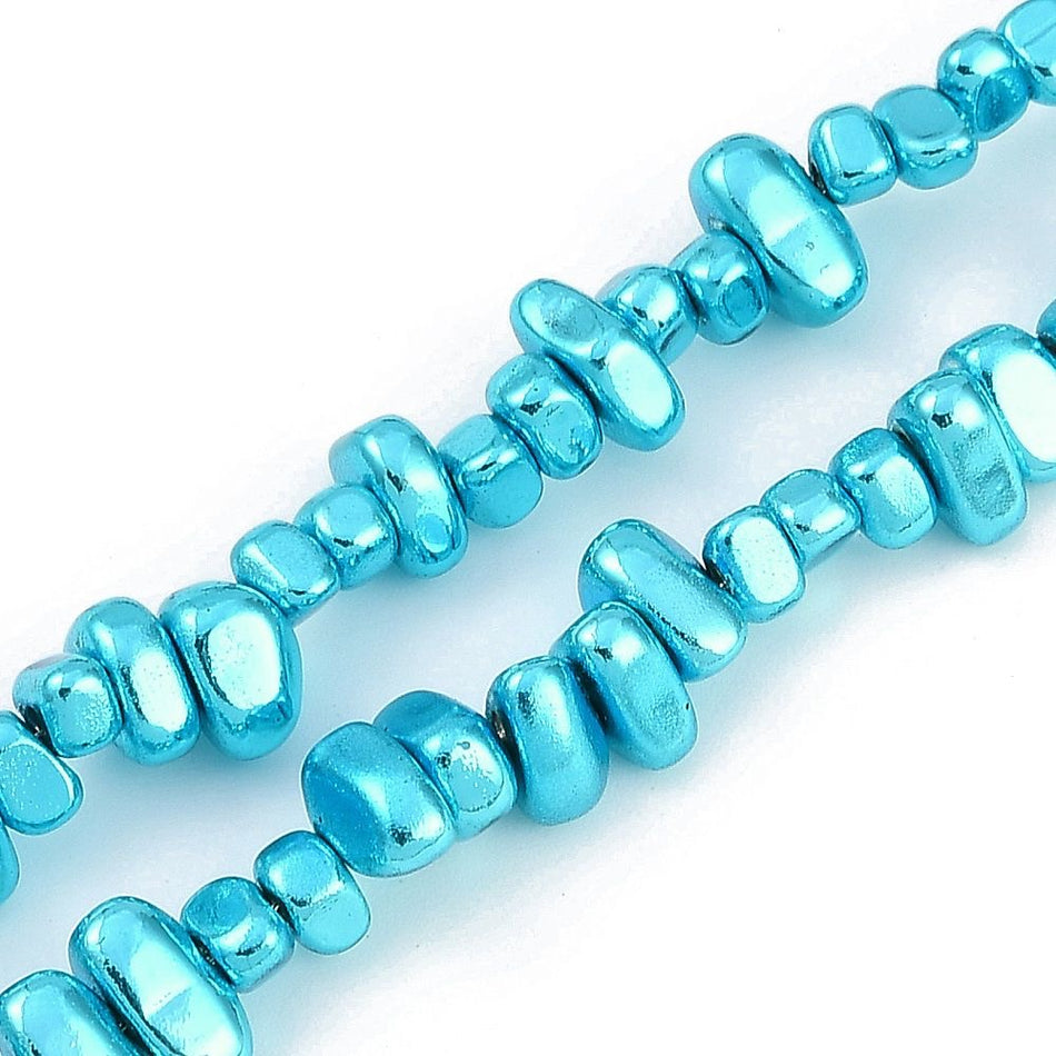 Hematite Chip Strand, 4x6mm
