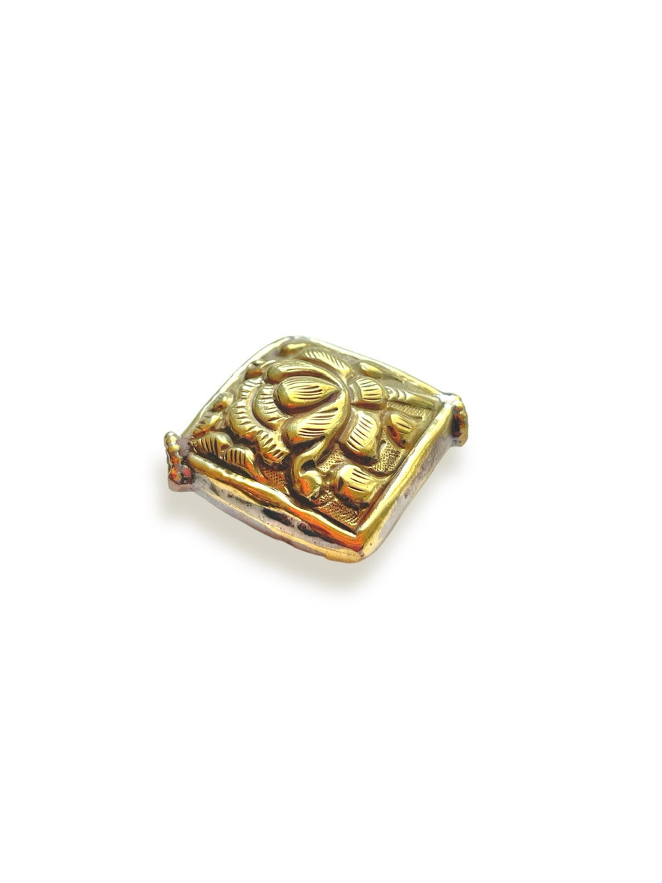 Gold Tibetan Spacer, 1pc