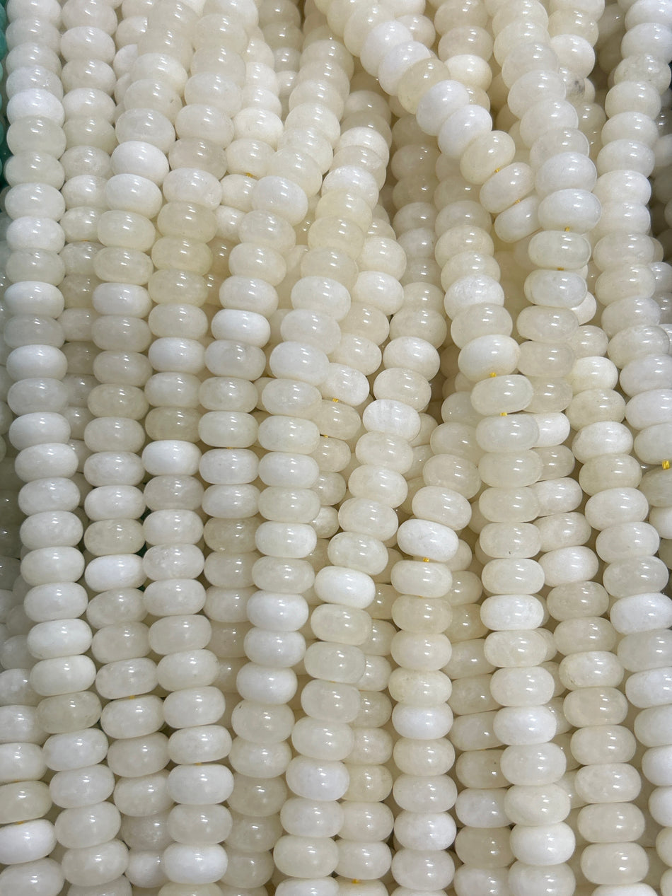 Rondelle Jade Strand, 10mm