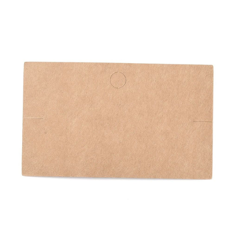 Bracelet Paper Display Card 2.3x3.9 Inches, 50pcs