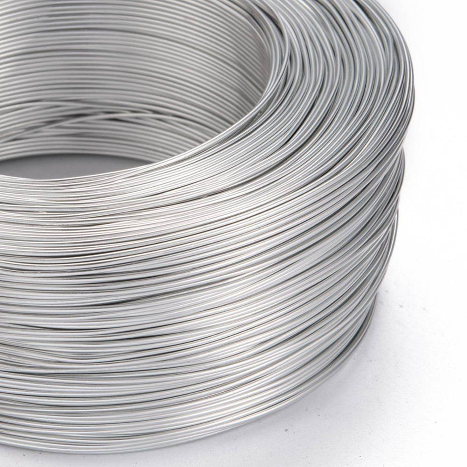 Silver Aluminum Wire, 12 Gauge