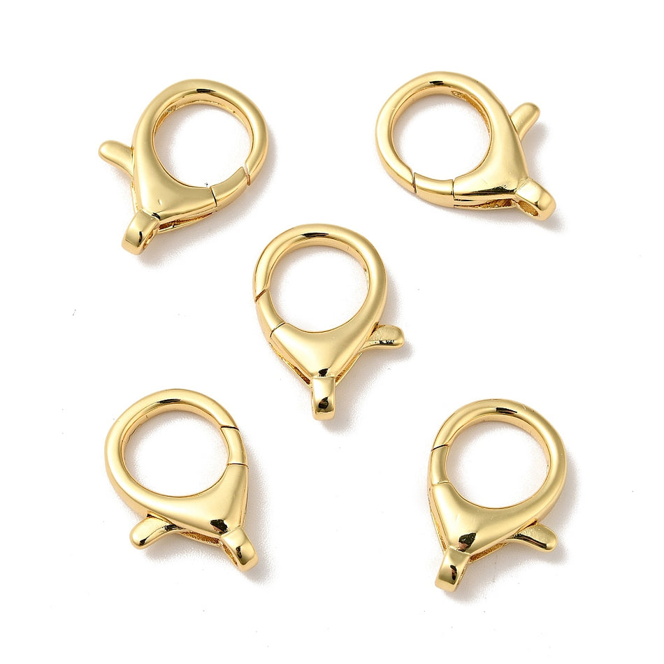 18K Gold Filled Lobster Clasp 20mm, 2pcs