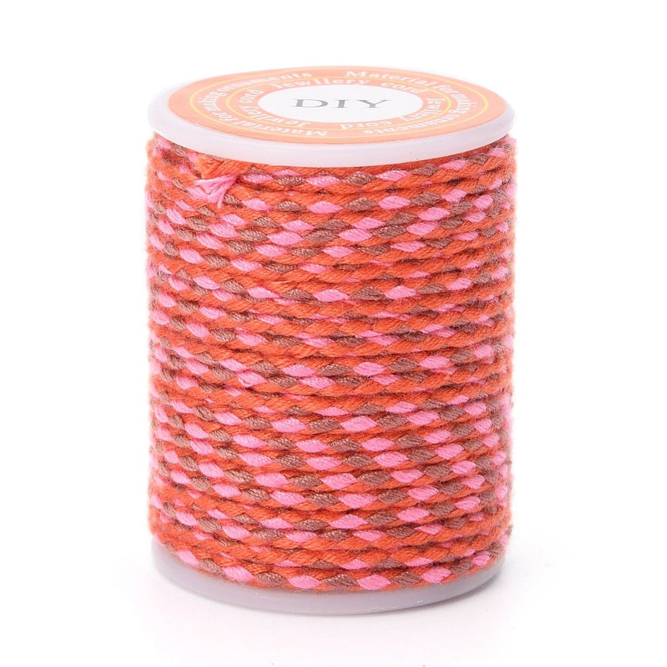 Multicolor Macrame Cord Roll, 1.5mm