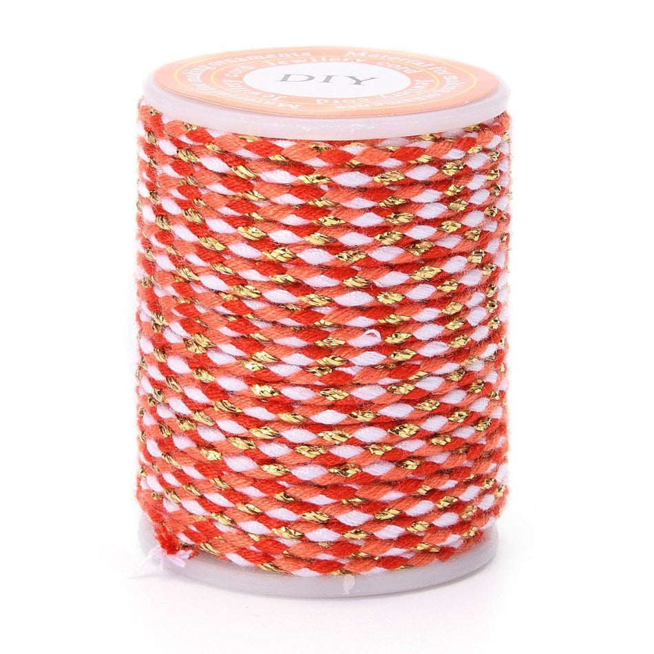 Multicolor Macrame Cord Roll, 1.5mm