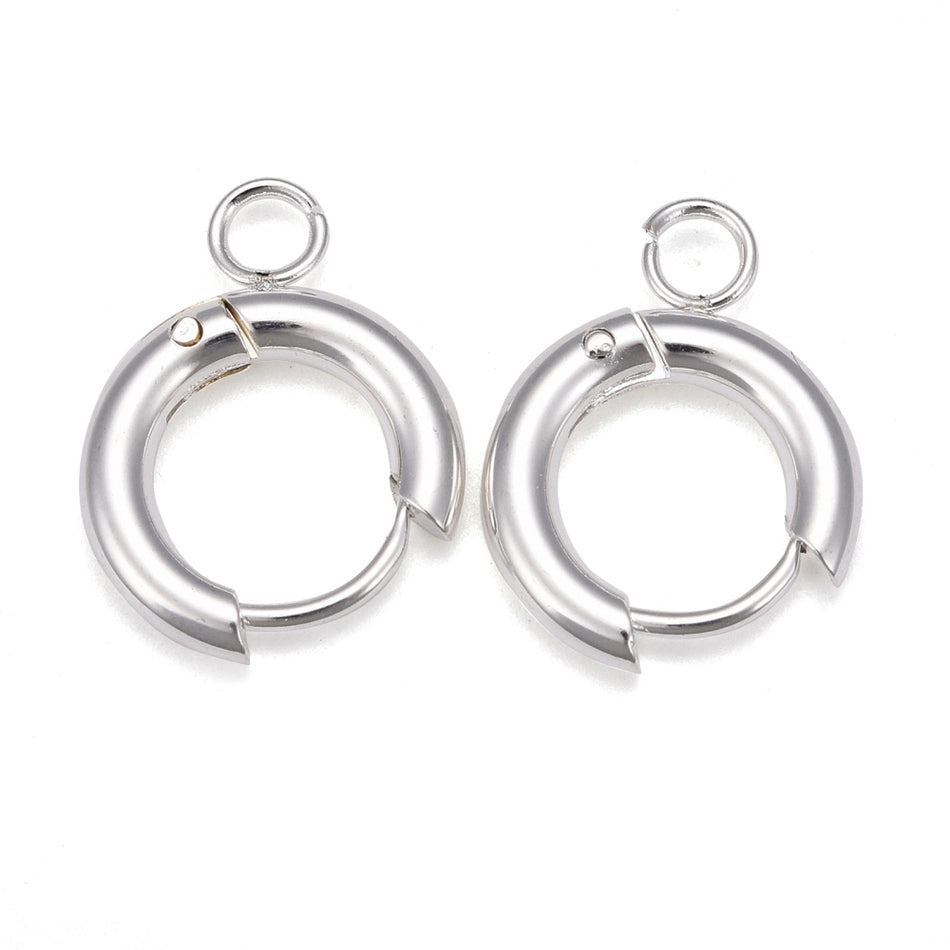 Hoop Earrings 16mm, 2 Pairs