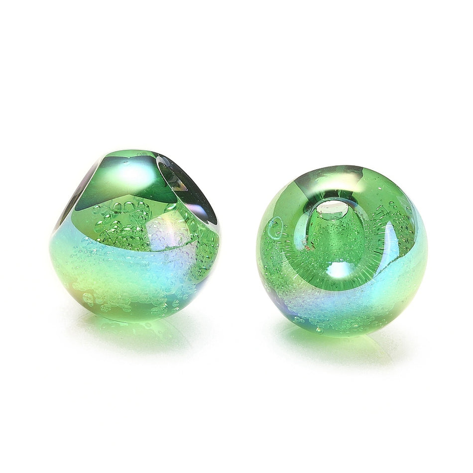 Bubbles Round Acrylic Beads 20mm, 10pcs