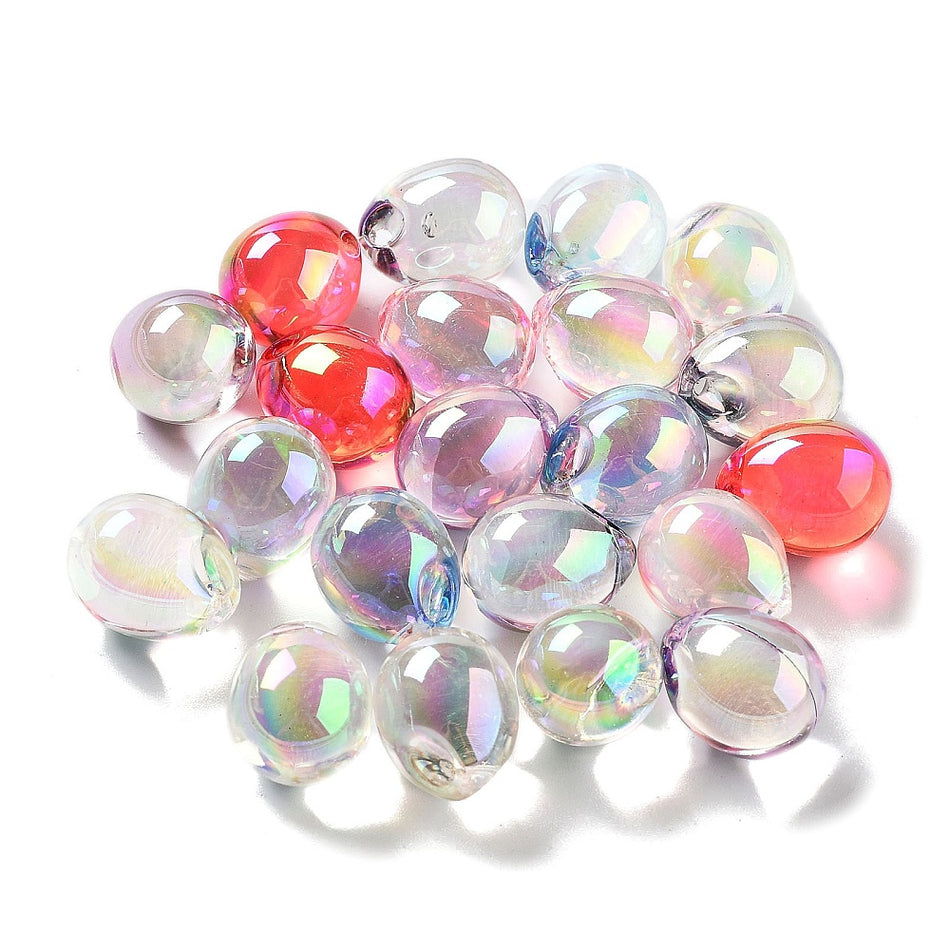 Acrylic Bubble Bead 14mm, 10pcs