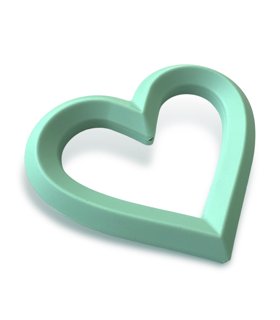 Rubber Heart 3 inches, 1pc