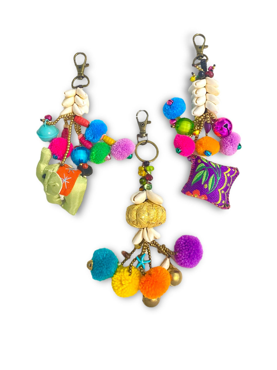 Random Multicolor Keychain