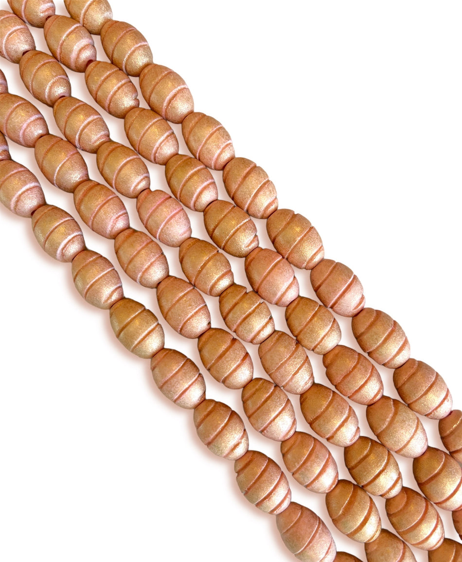 Oval Wood Strand, 18mm