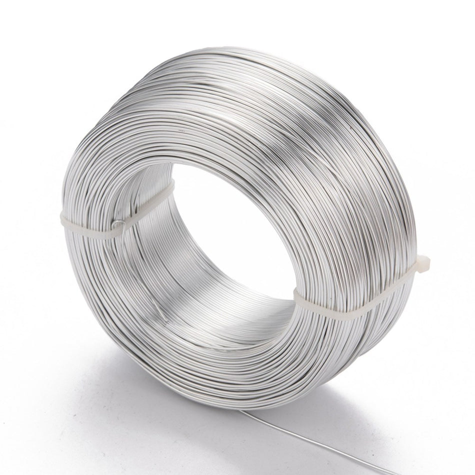 Silver Aluminum Wire, 12 Gauge