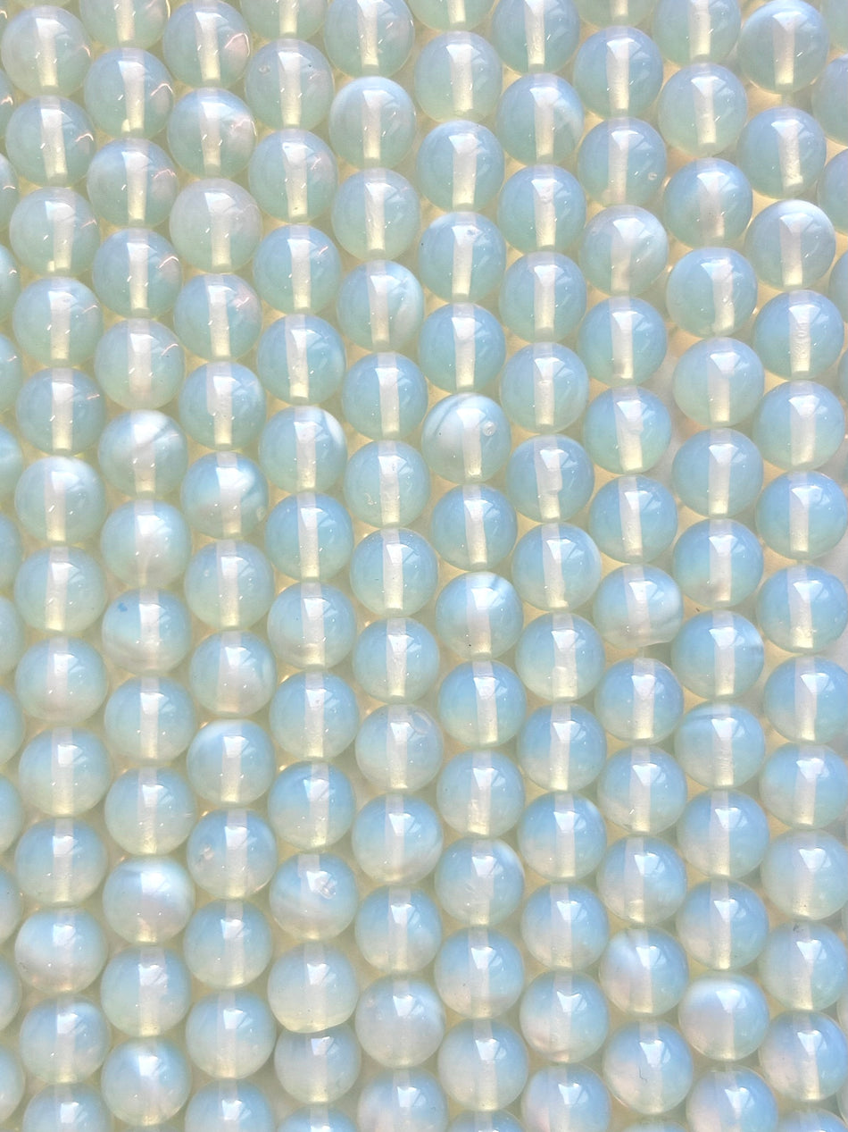 Round Opalite Bead Strand, 10mm