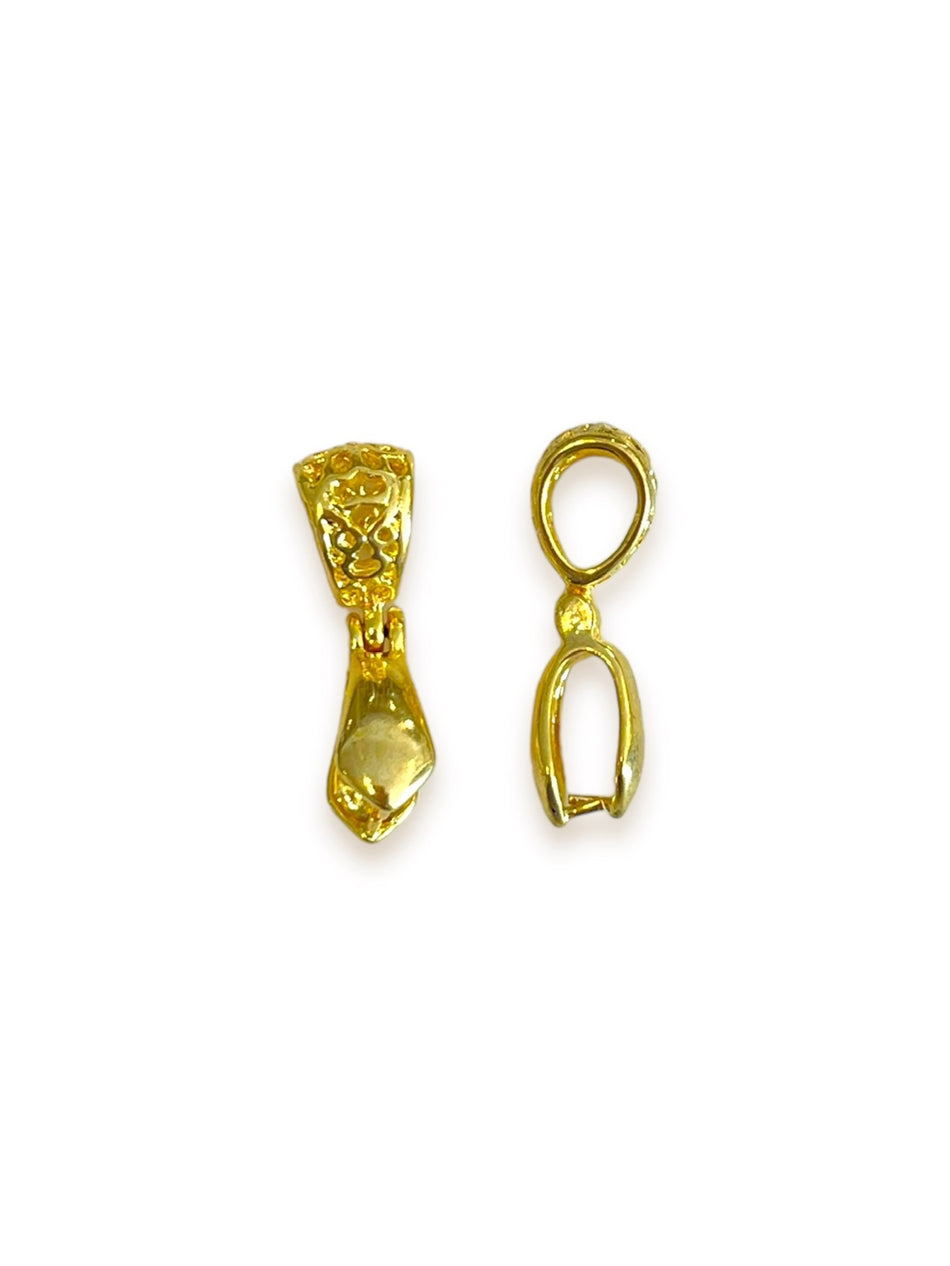 Gold Plated Bail, 2pcs