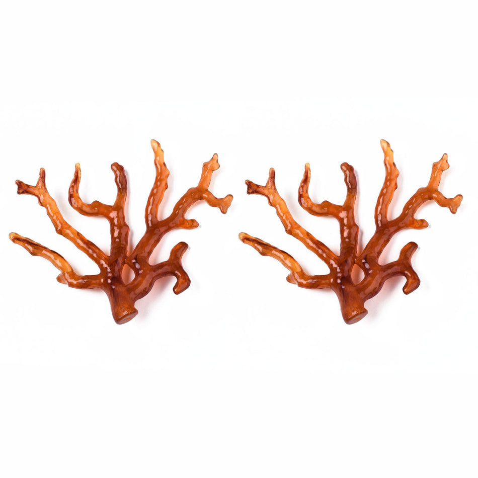 Brown Acrylic Branch 4 Inches, 2pcs