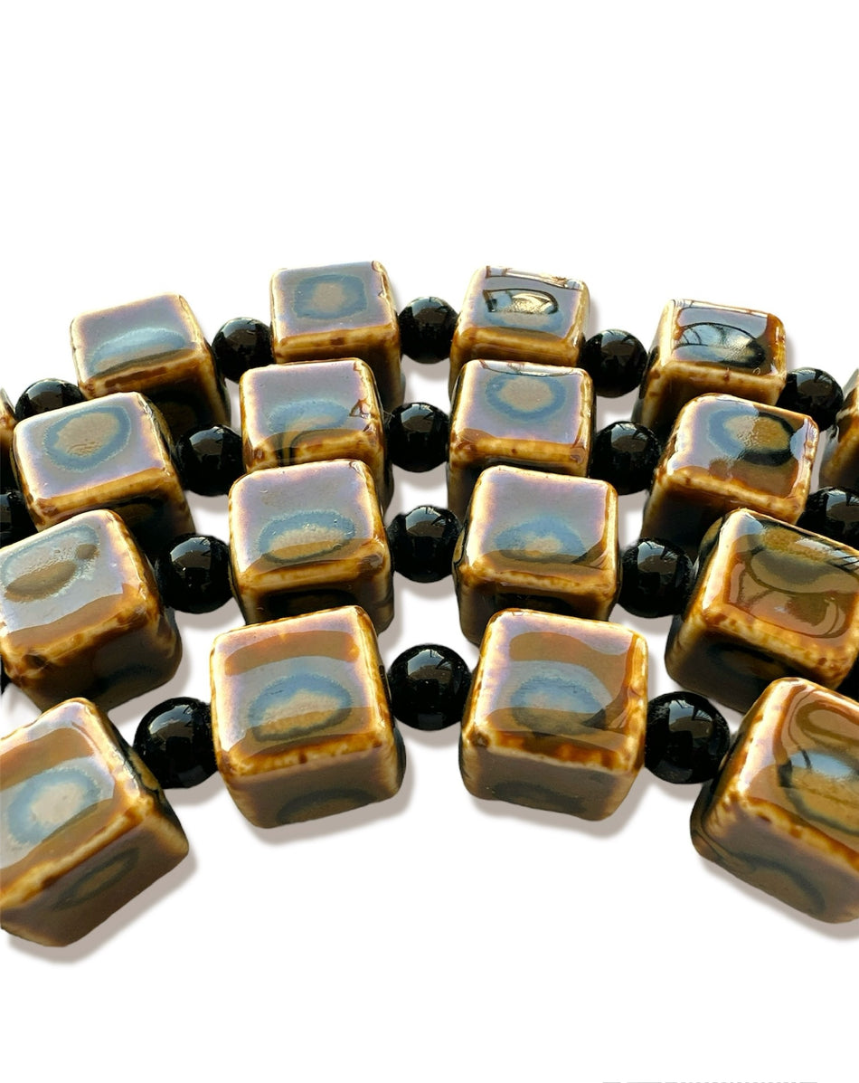 Cube Ceramic Strand, 14mm