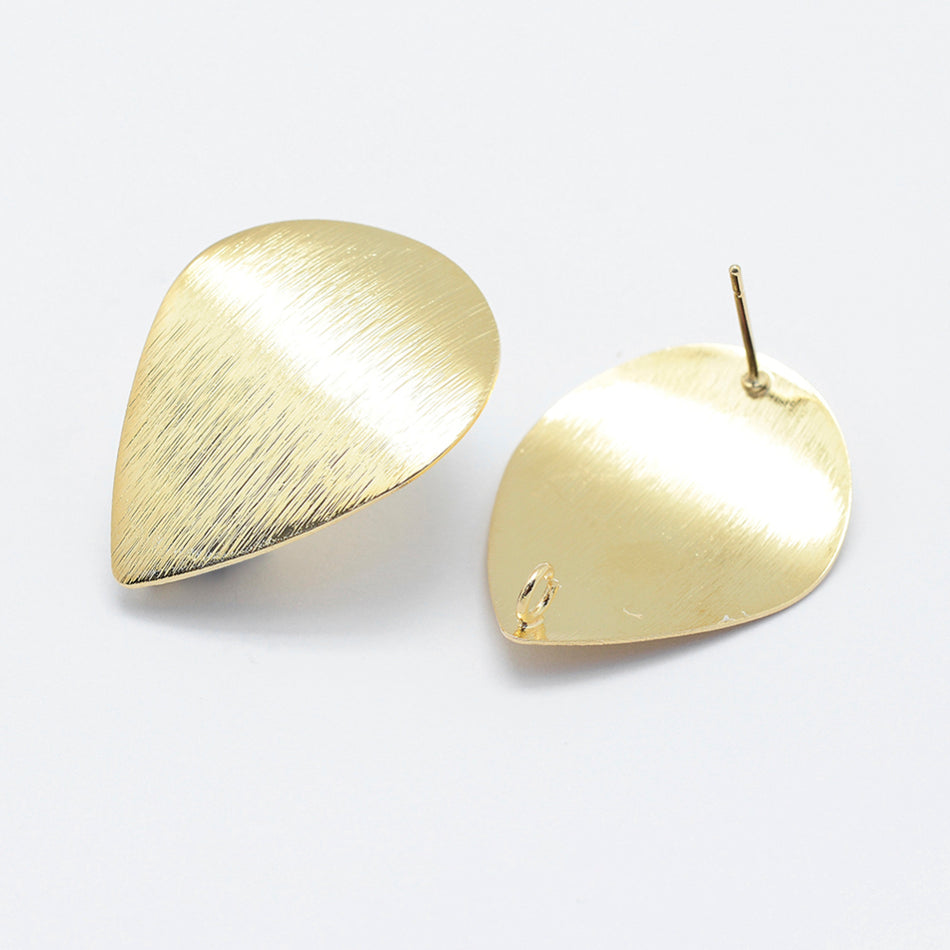 Gold Filled Drop Stud Earring, 1 Pair