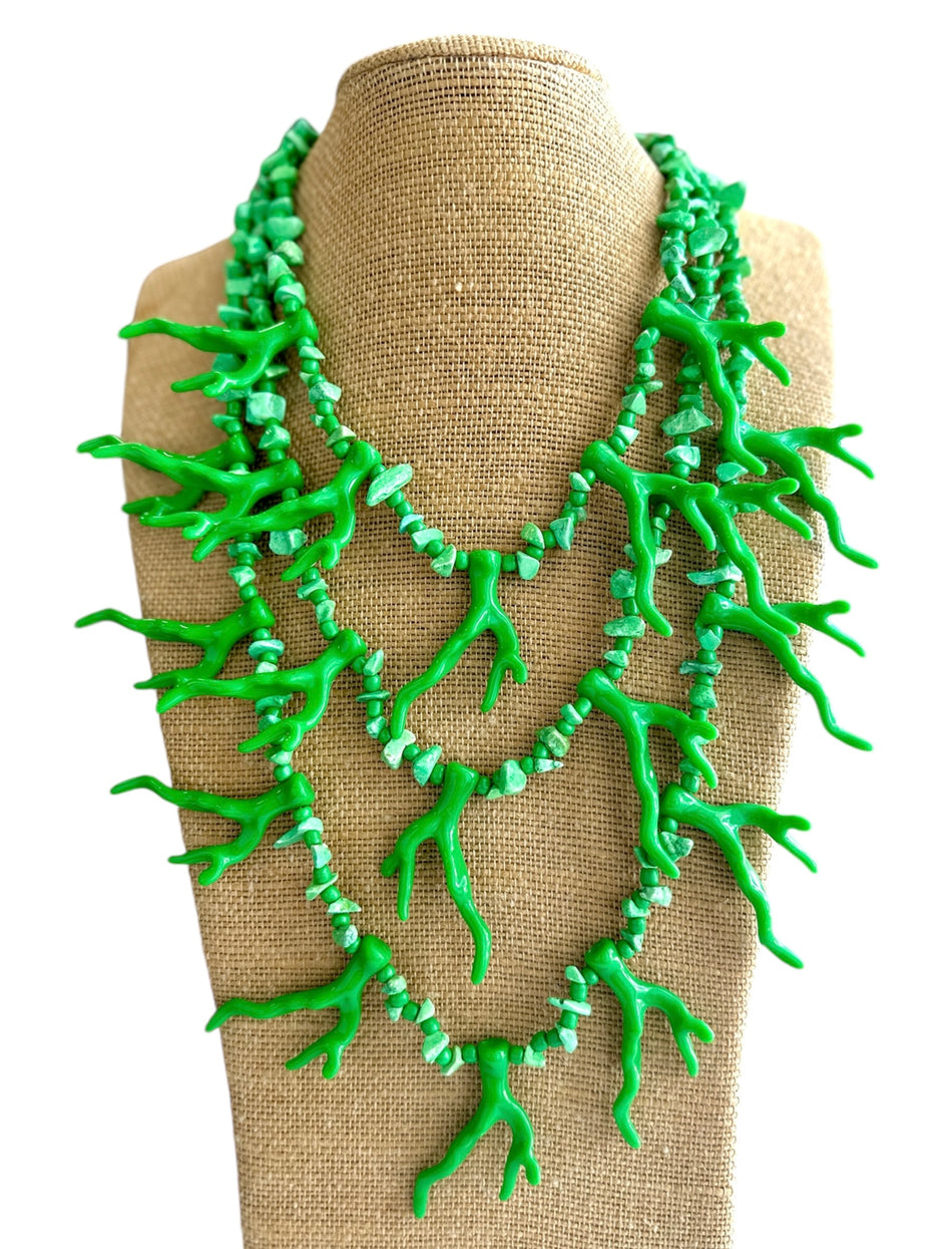 3-Layer Acrylic Branch Necklace