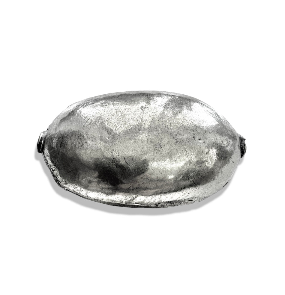 Silver Tibetan X-Large Focal Bead