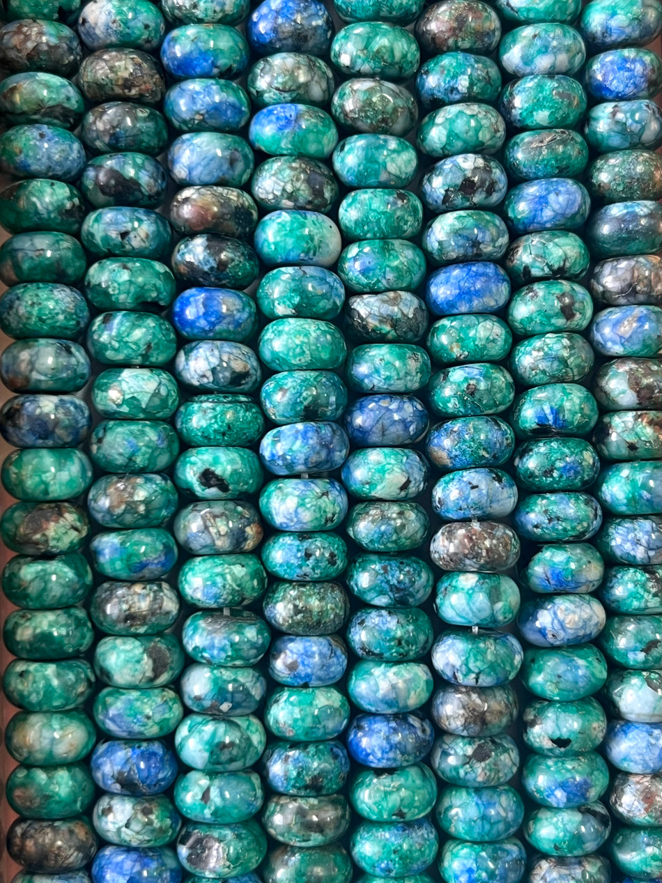 Rondelle Jade Bead Strand, 8mm