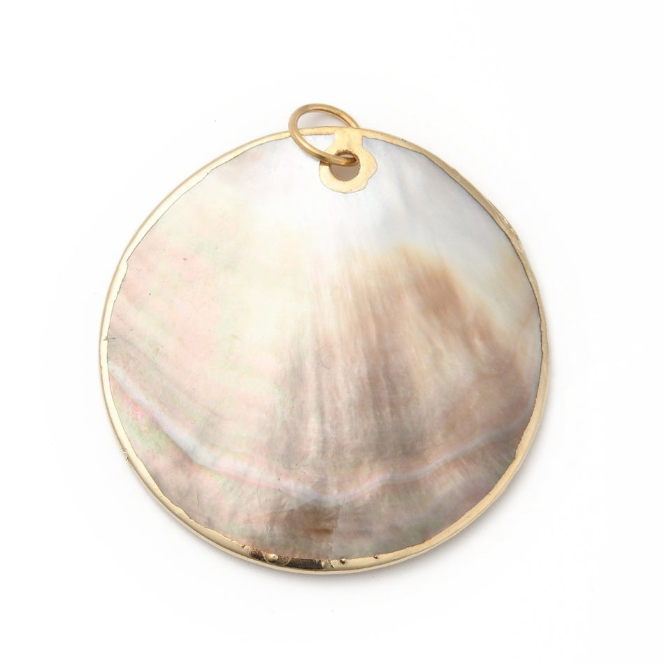 Shell Big Pendant 50mm, 1pc