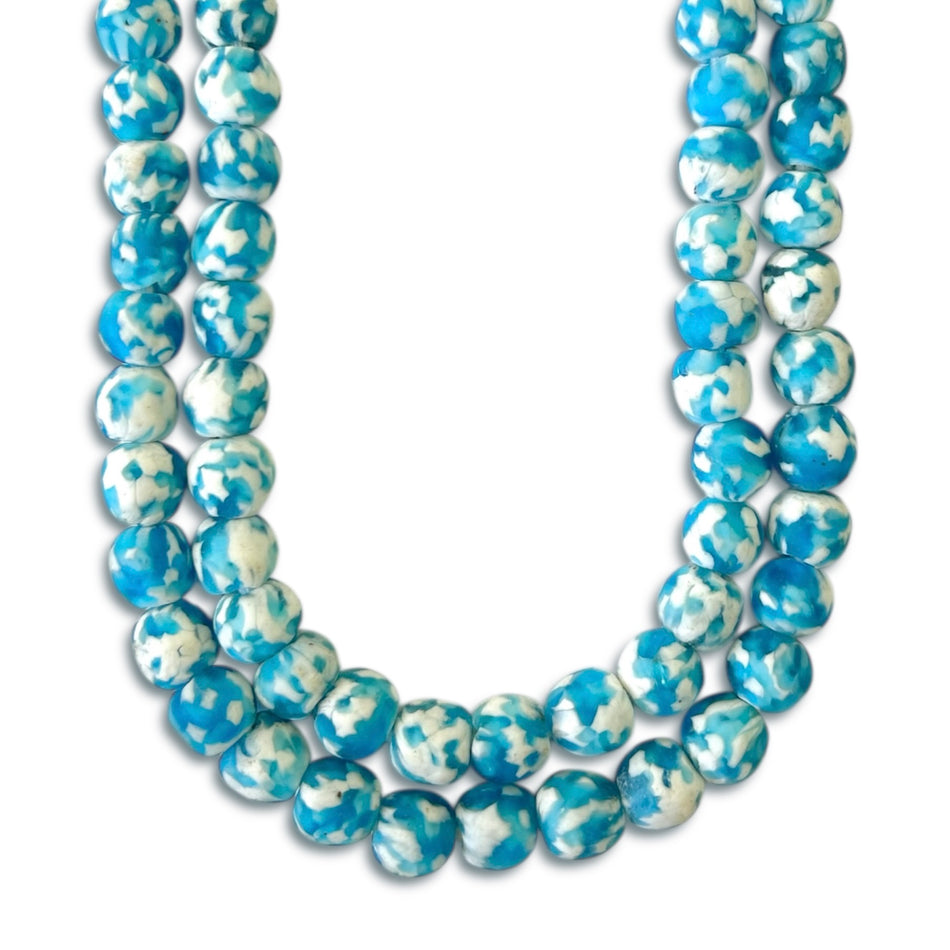 Round African Bead Strand, 14mm