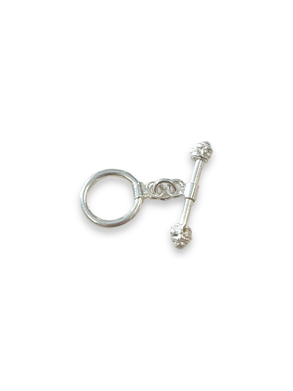 Silver Filled Toggle Closure, 1pc