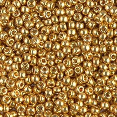 Galvanized Seed Beads, 8/0