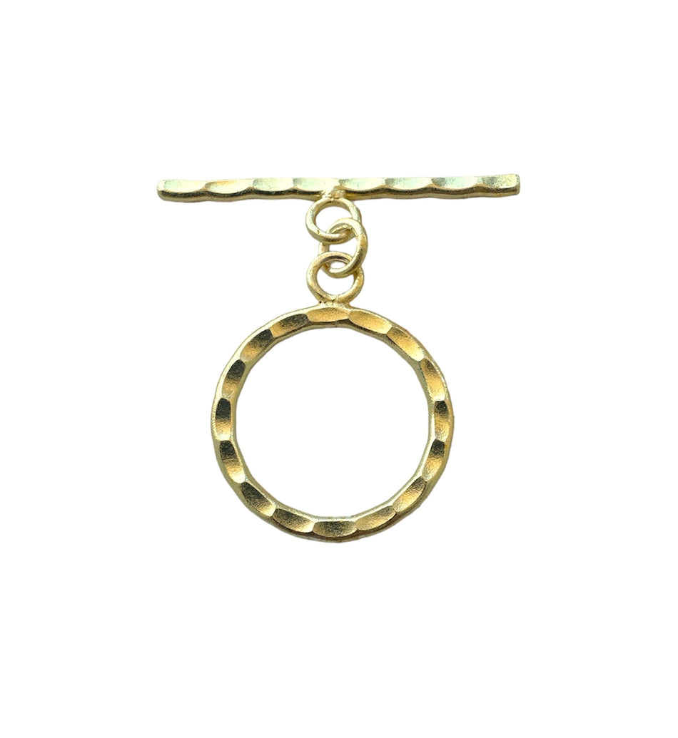 Gold Plated Toggle Clasp, 1pc