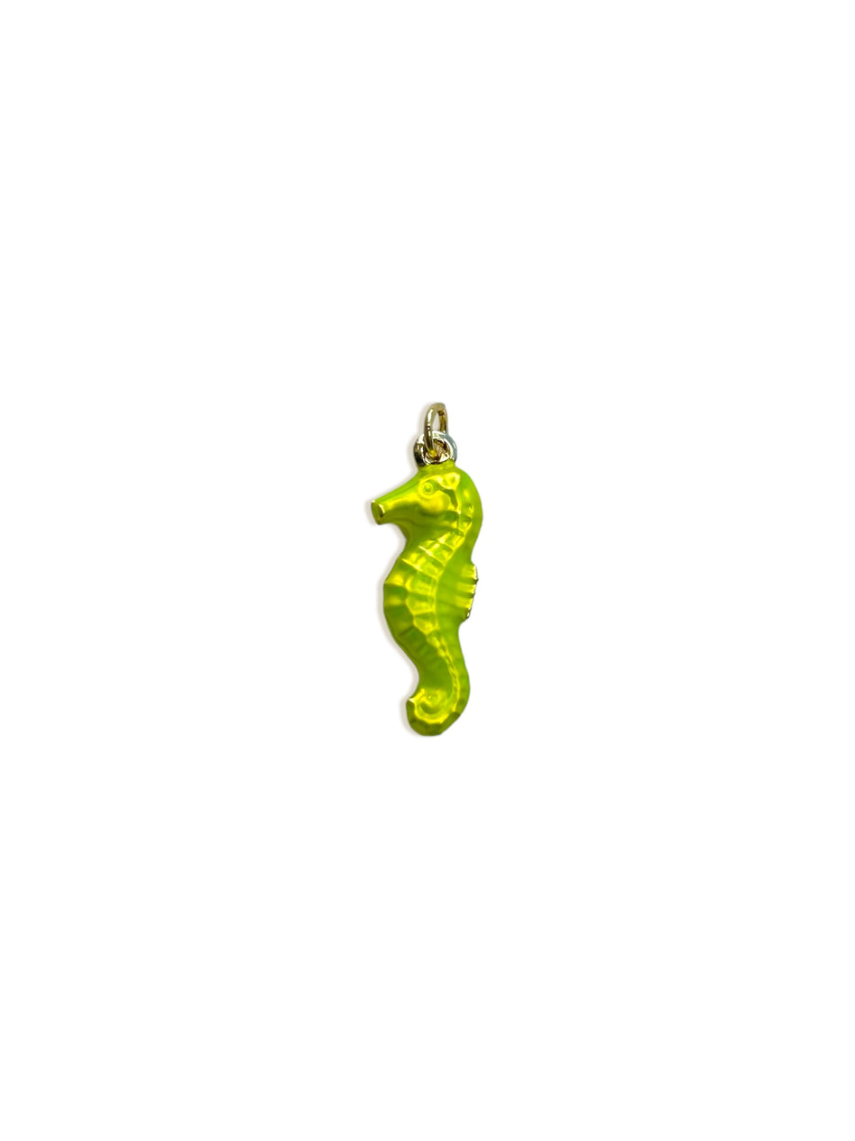 Gold Filled Seahorse Pendant 21mm, 1pc