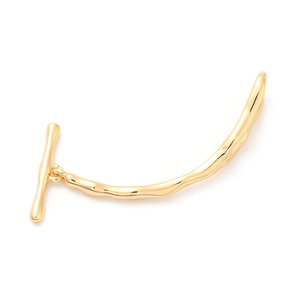 18K Gold Filled Toggle Clasp 43mm, 1pc