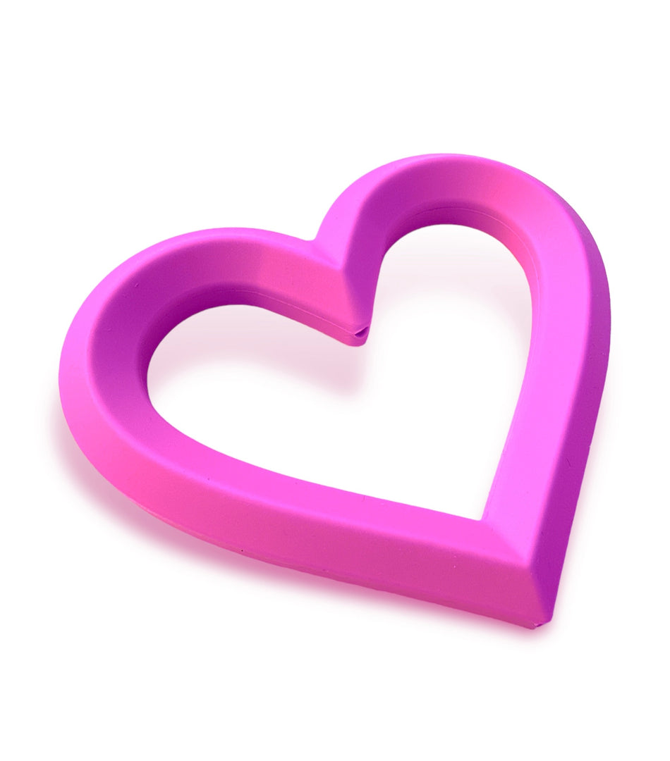 Rubber Heart 3 inches, 1pc