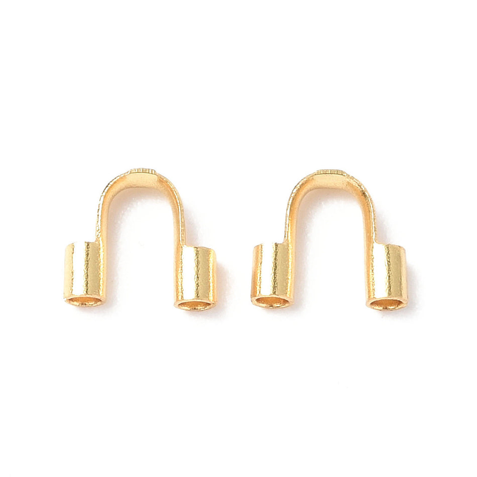 Stainless Steel Gold Protector 5mm, 100pcs
