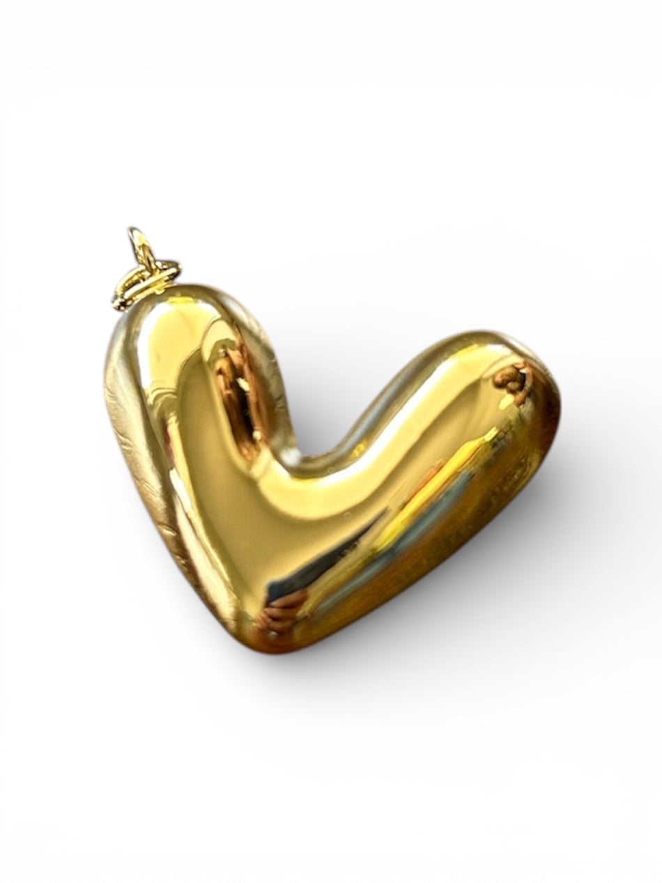 Gold-Filled Heart, 30 mm, 1pc