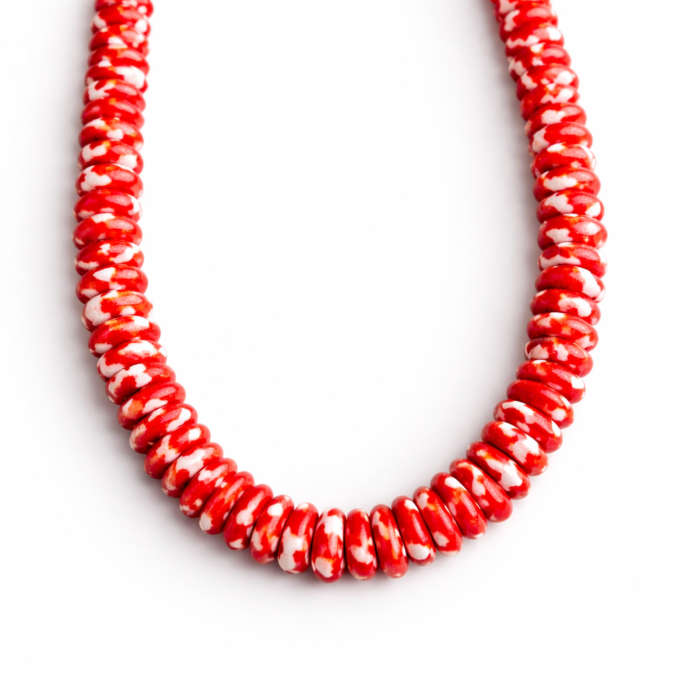 Rondelle Beads Strand, Large Hole, 16mm,