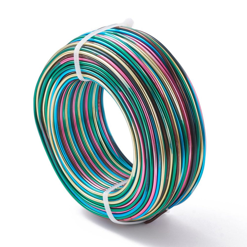 Multicolor Aluminum Wire, 12 Gauge