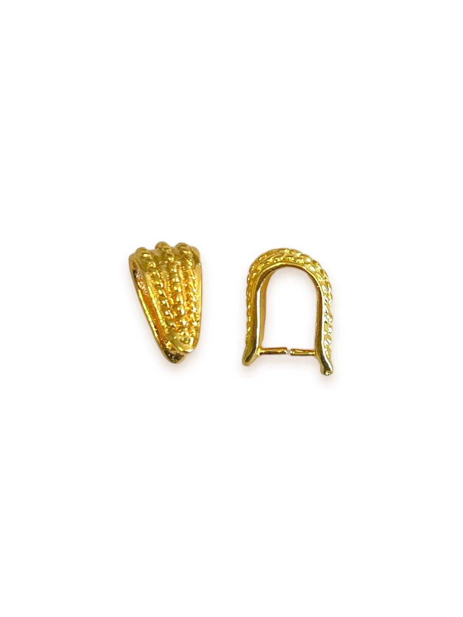 Gold Plated Bail, 2pcs