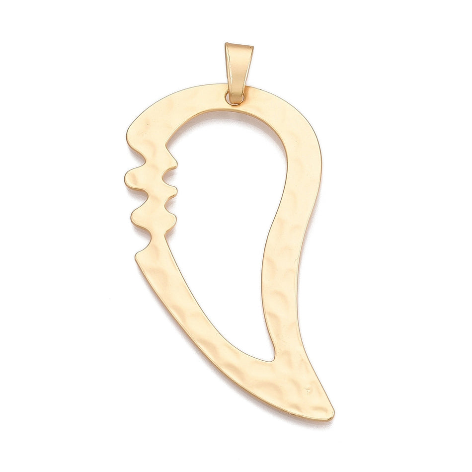 Gold-Filled Wing Pendant 94mm, 1pc