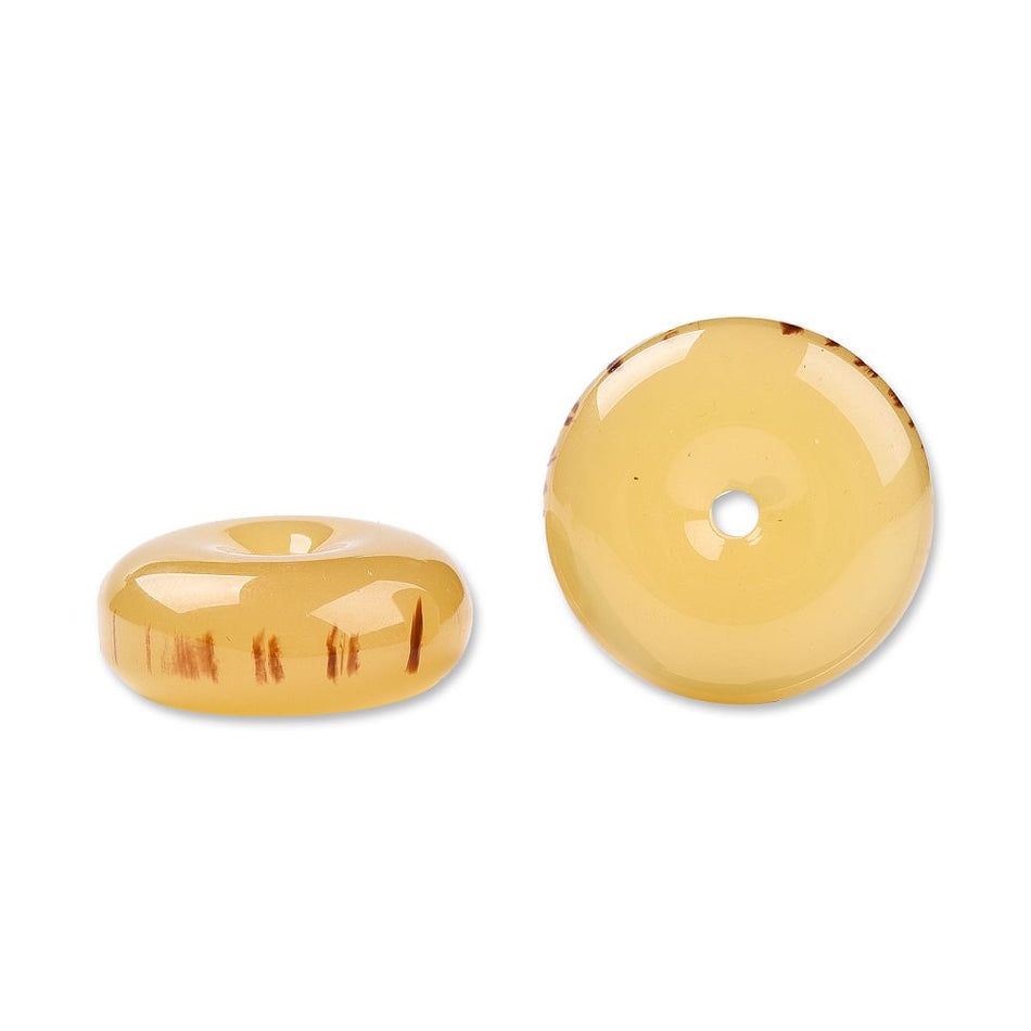 Rondelle Resin Beads 25mm, 5pcs