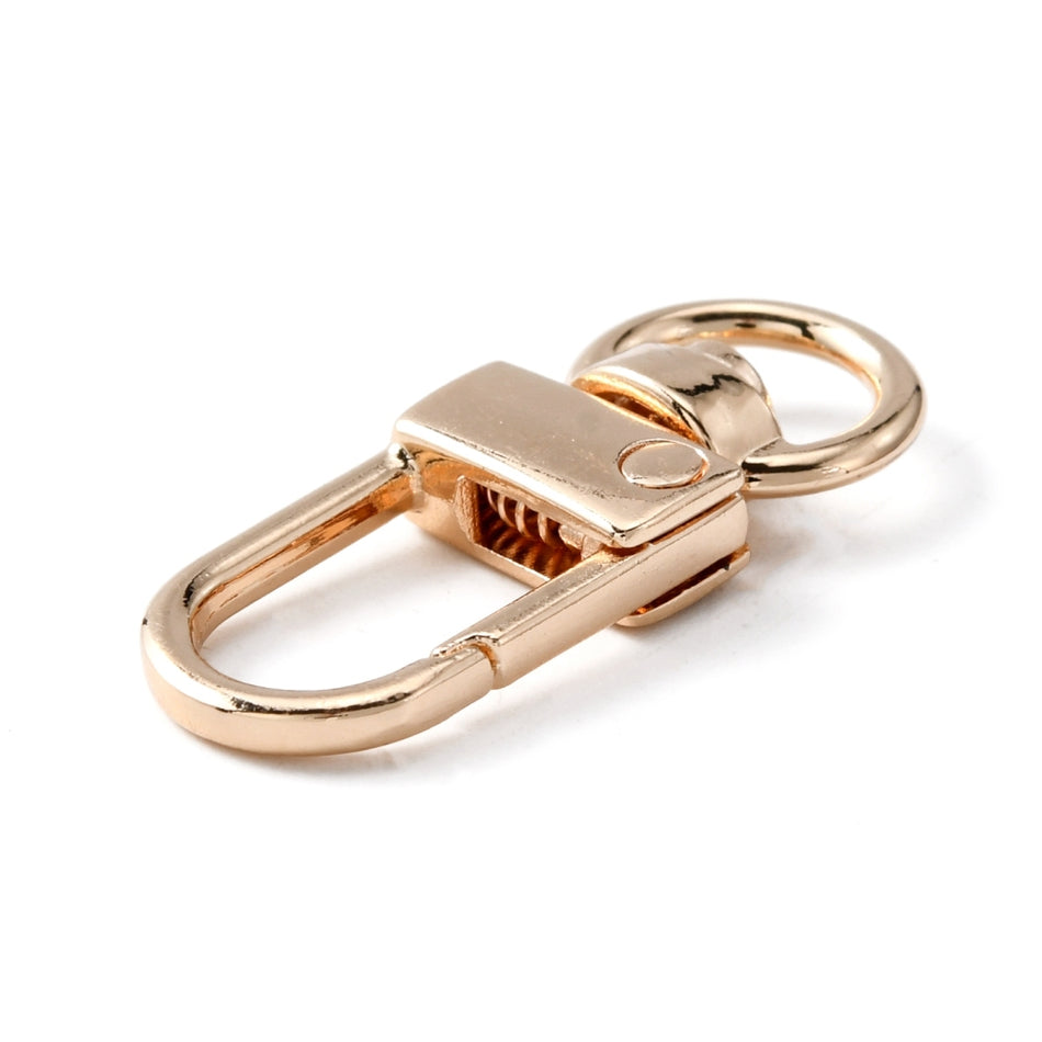 Gold-Plated Swivel Clasp 34mm, 5pcs