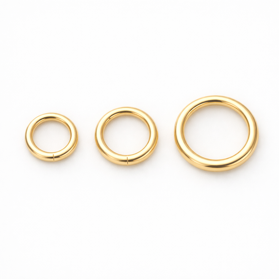 Gold-Filled Soldered Jump Rings