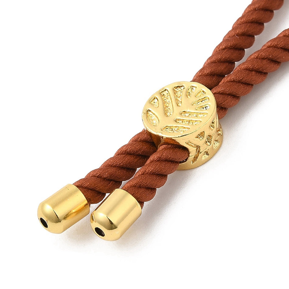 Nylon Cord Slider Bracelet, 1pc