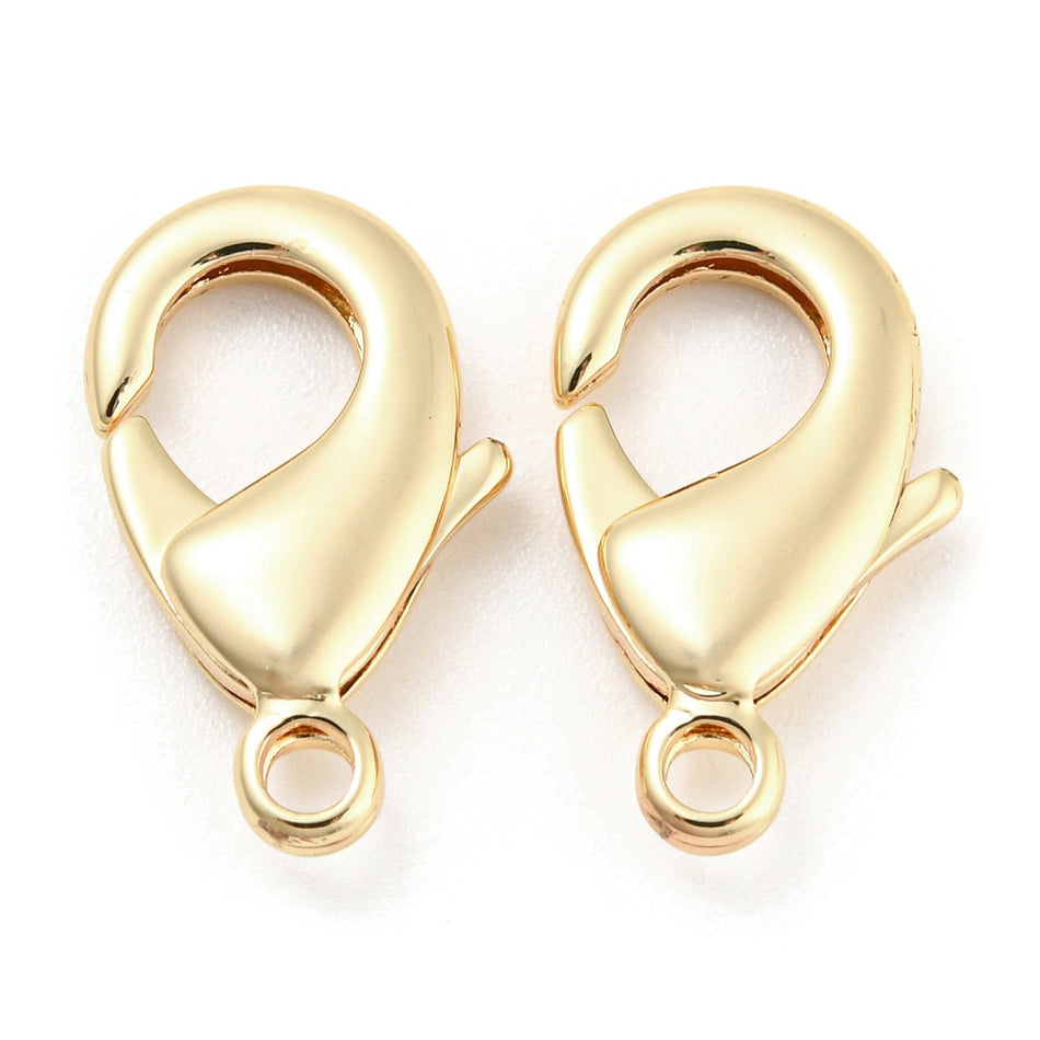 Lobster Claw Clap, Gold-Filled, 19mm, 4PCS