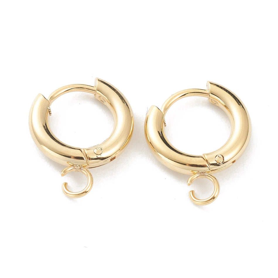 Hoop Earrings 16mm, 2 Pairs