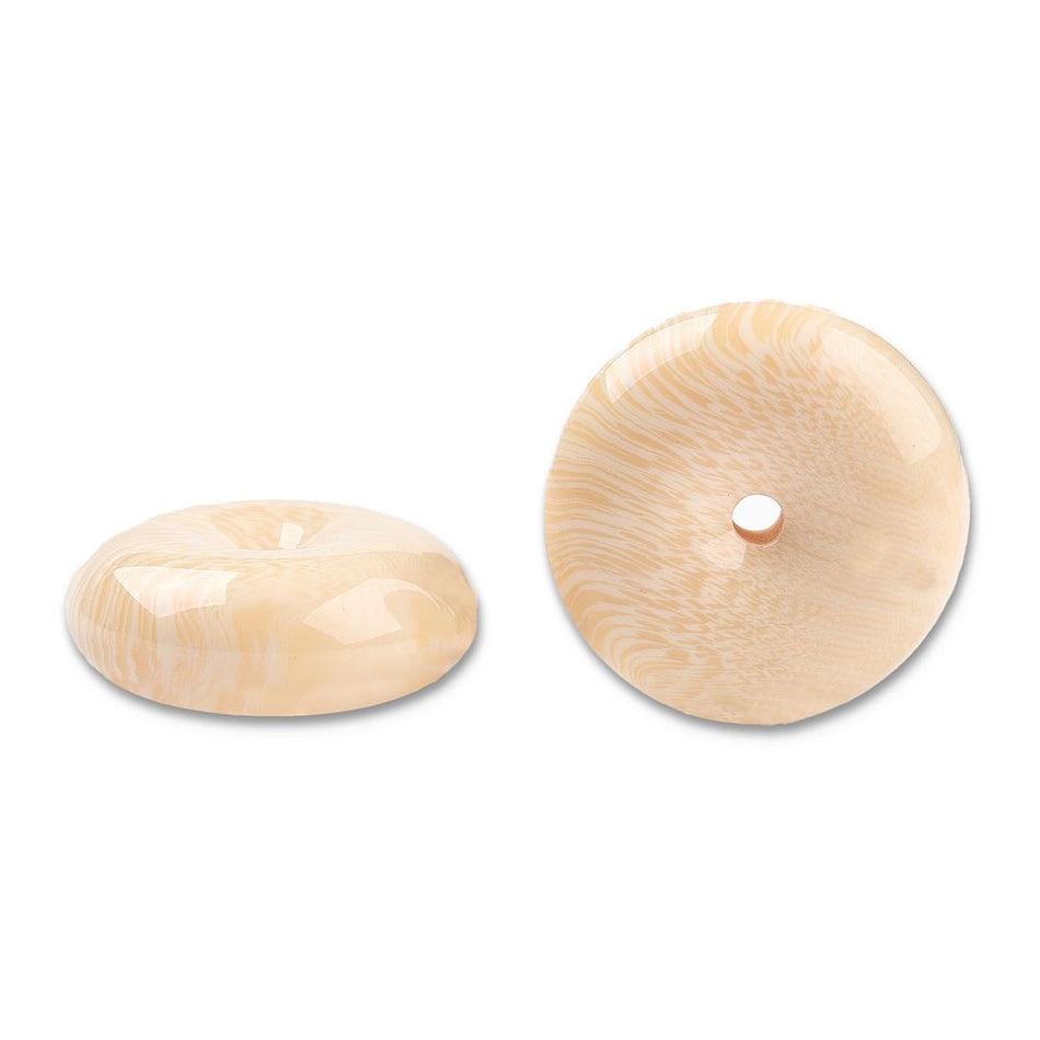 Rondelle Resin Beads 25mm, 5pcs