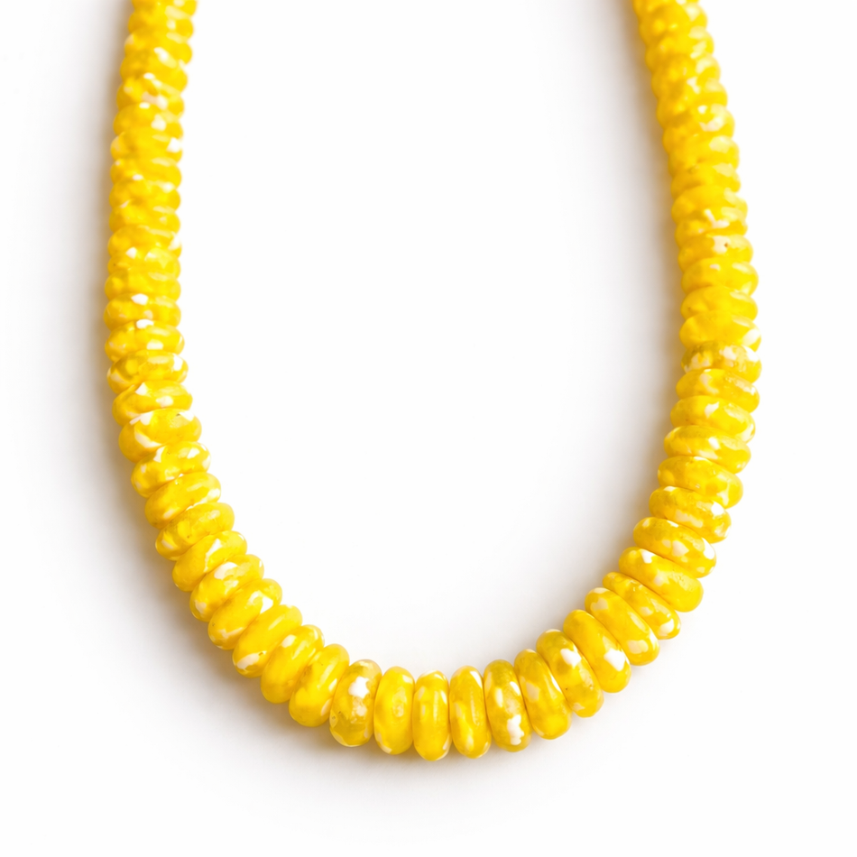 Rondelle Beads Strand, Large Hole, 16mm,