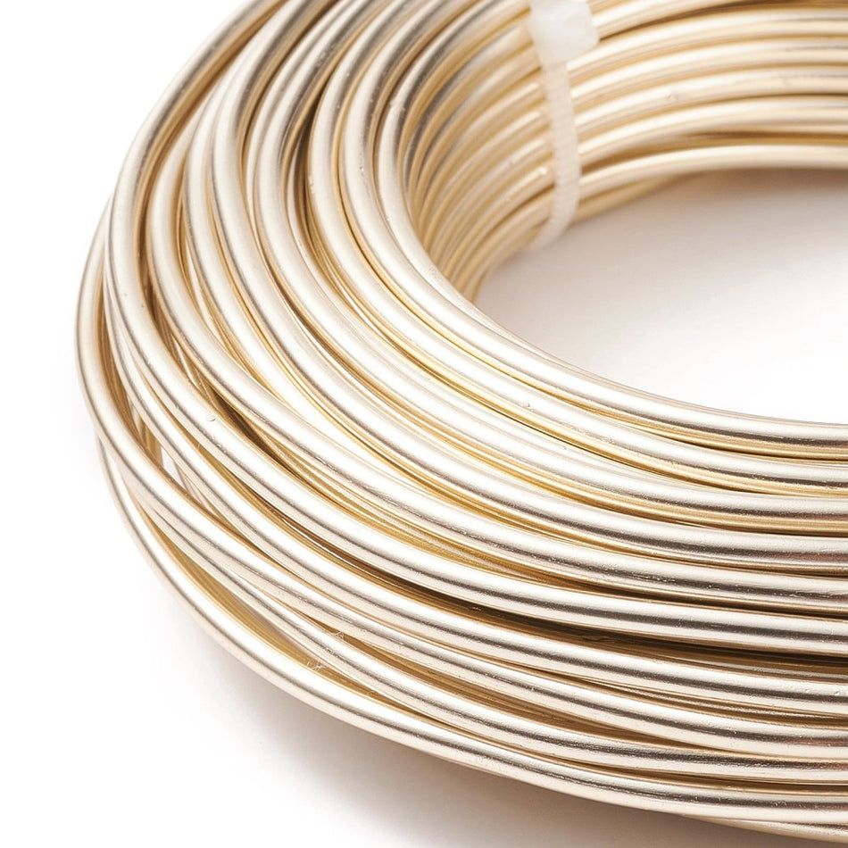 Gold Aluminium Wire, 12 Gauge