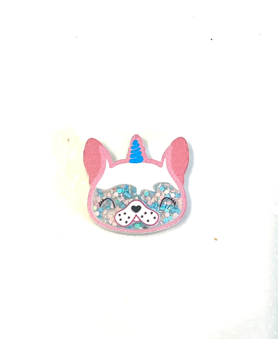 Unicornio Gato Acrílico, 1ud